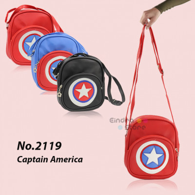 Children Sling Bag : 2119 (Captain America)